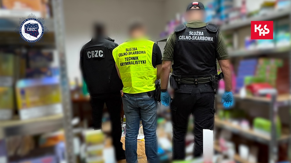 Nielegalny sklep internetowy zlikwidowany przez CBZC i KAS